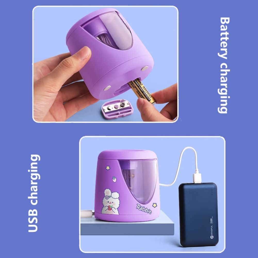 with Decorative Sticker Batter - đánh giá và giá Electric Pencil Sharpener Usb
