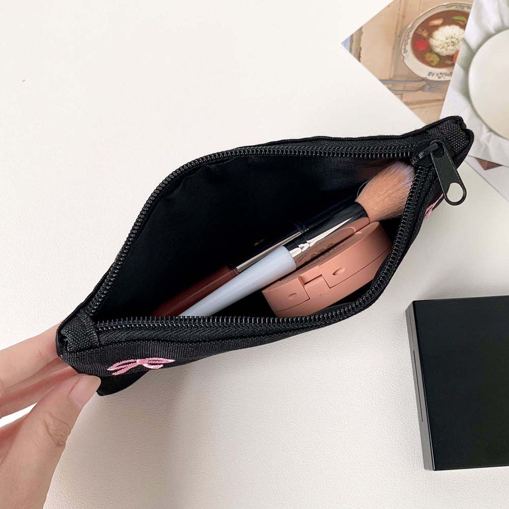 Bowknot Bow Stationery Bag Lar - đánh giá và giá Aesthetic Large Pencil Case Pouch