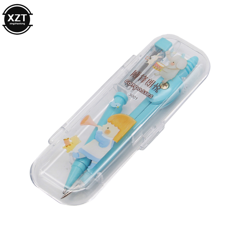 Trường La Bàn Dễ Thương Cô Gái - đánh giá và giá Math Geometry Set With Compass