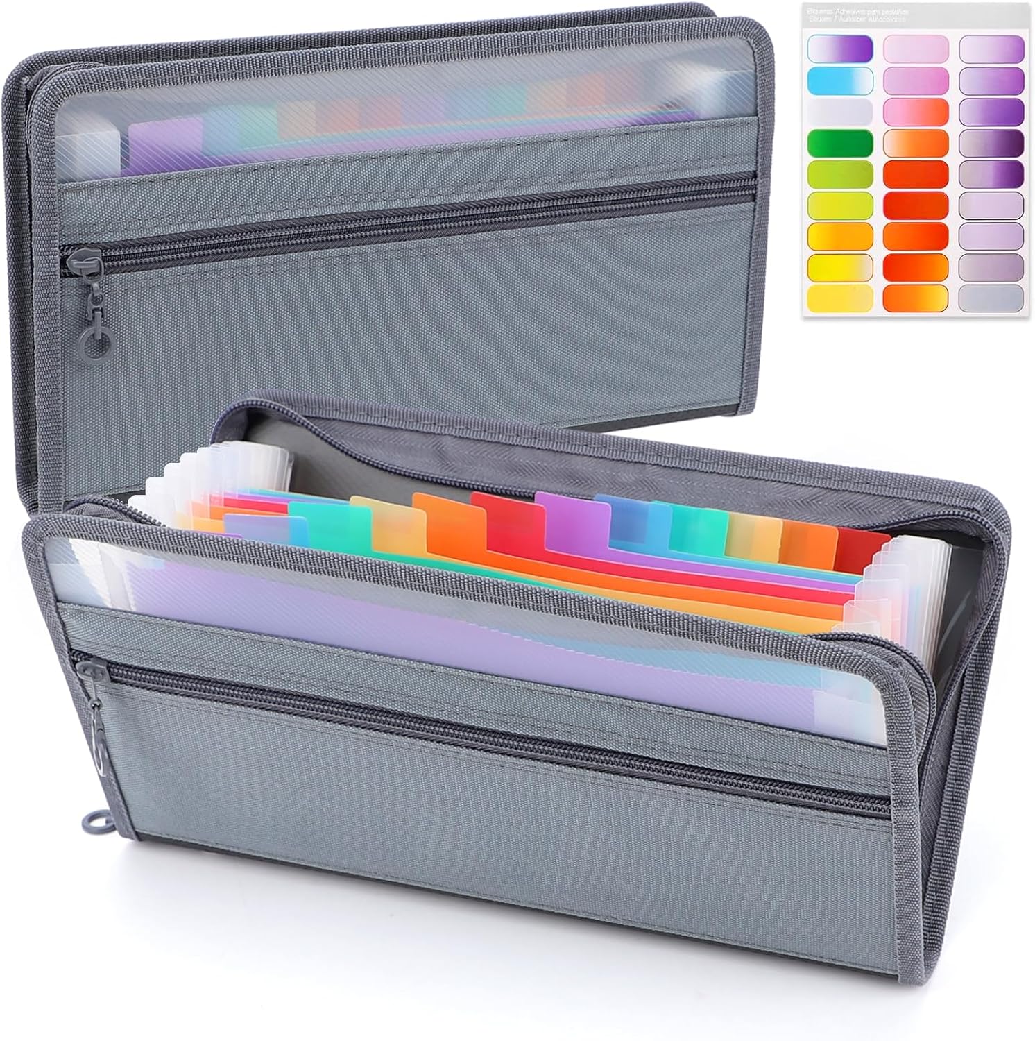 Small Accordion A6 File Organi - đánh giá và giá Expandable Accordion File Folder 13 Pockets