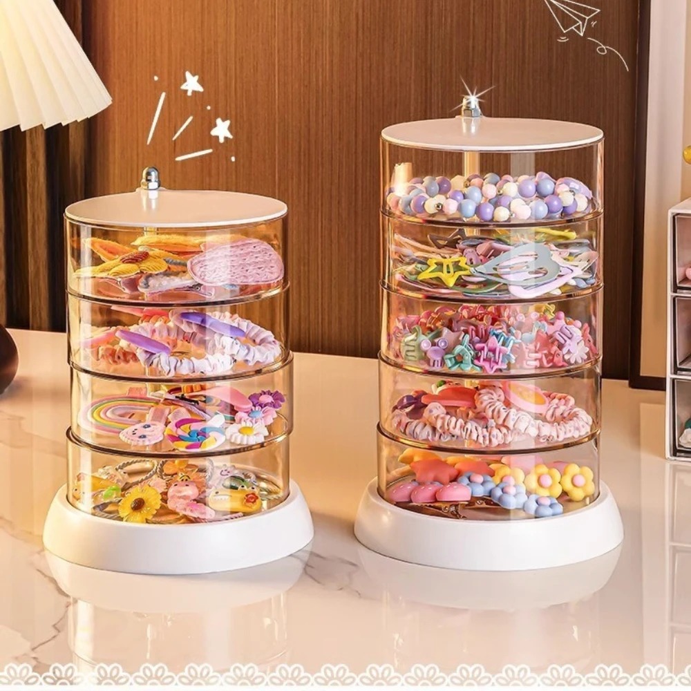 360 Rotating Clear Hair Access - đánh giá và giá Desk Accessories
