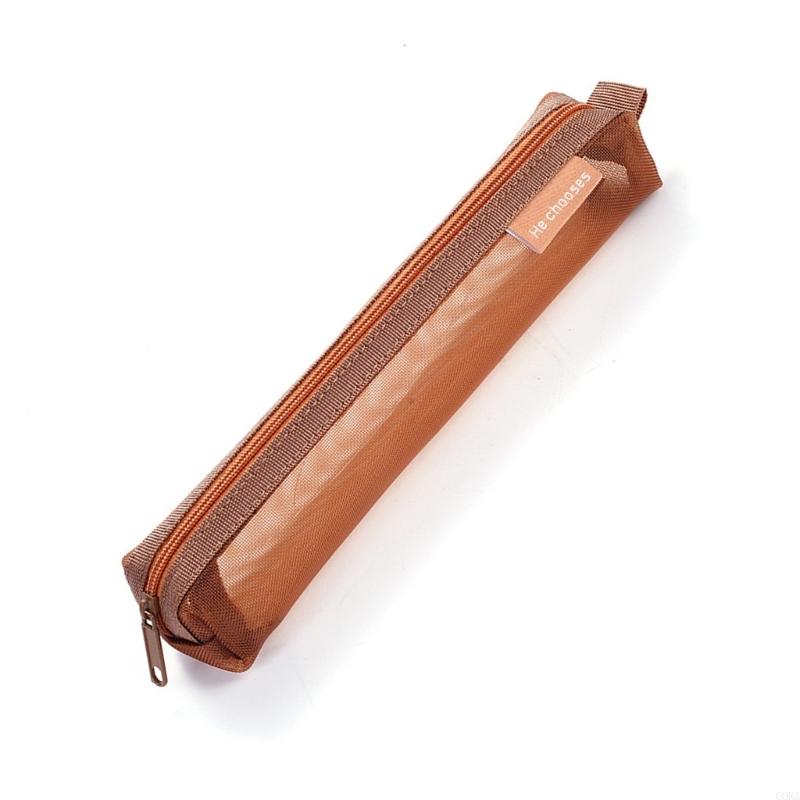 CORA Trong Suốt Lưới Đựng Xem  - đánh giá và giá Clear Mesh Pencil Pouch For Exam