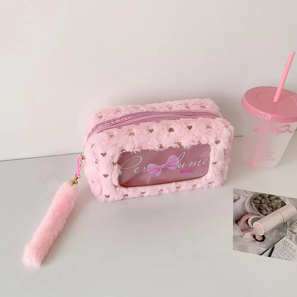 PVC Y2K Bow Stationery Bag Des - đánh giá và giá Aesthetic Large Pencil Case Pouch