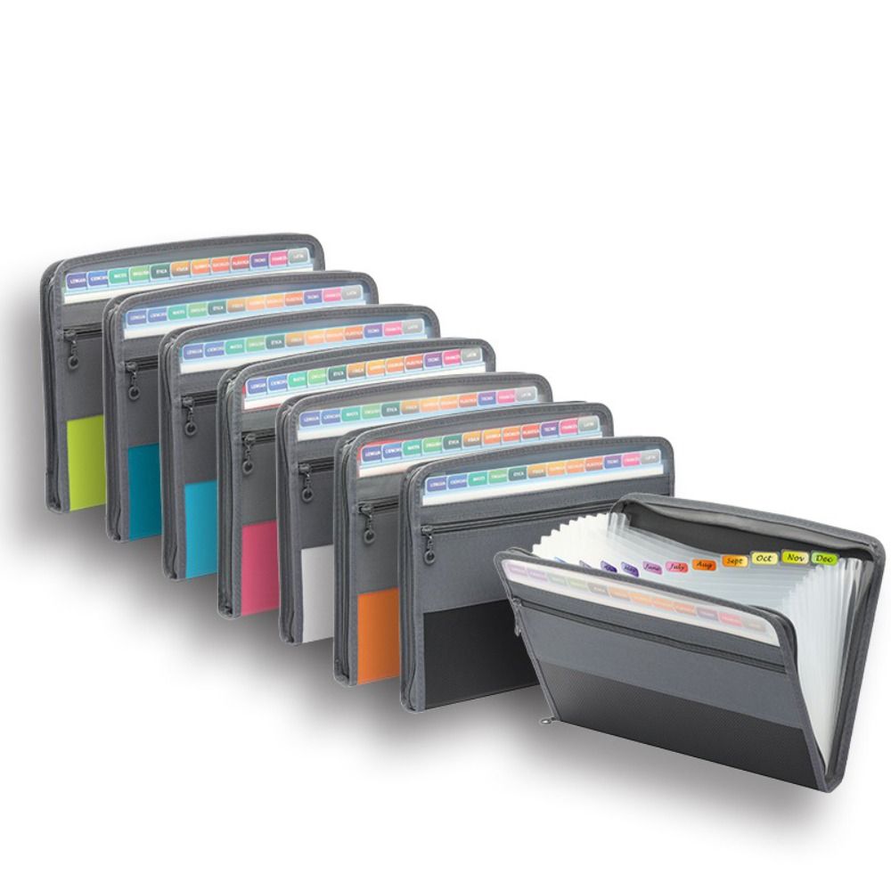 PVC Expanding File Organizer A - đánh giá và giá Expandable Accordion File Folder 13 Pockets