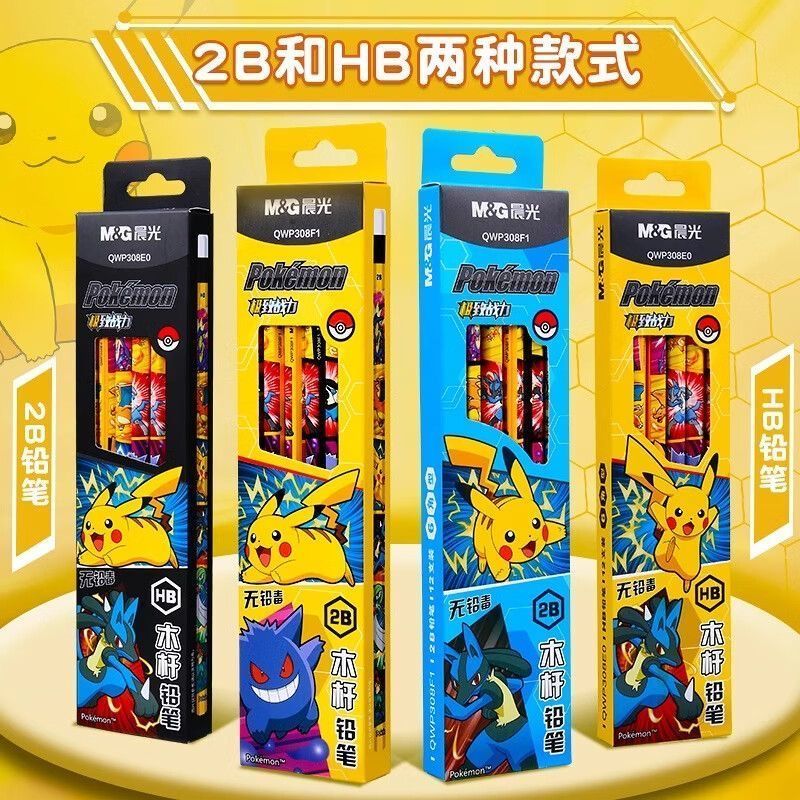 Pokémon Wooden Pencil for Elem - đánh giá và giá Writing Tools