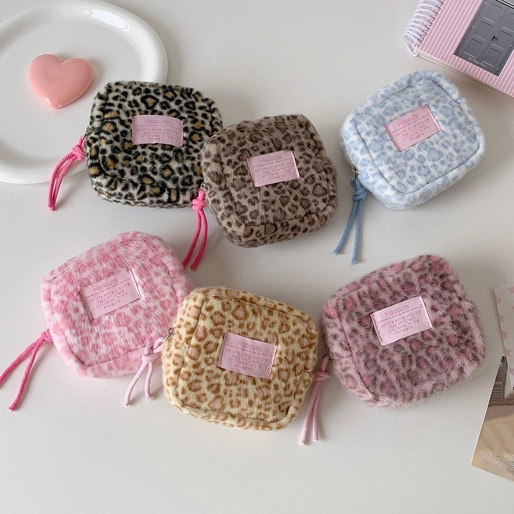 Pen Bag Leopard Stationery Bag - đánh giá và giá Aesthetic Large Pencil Case Pouch