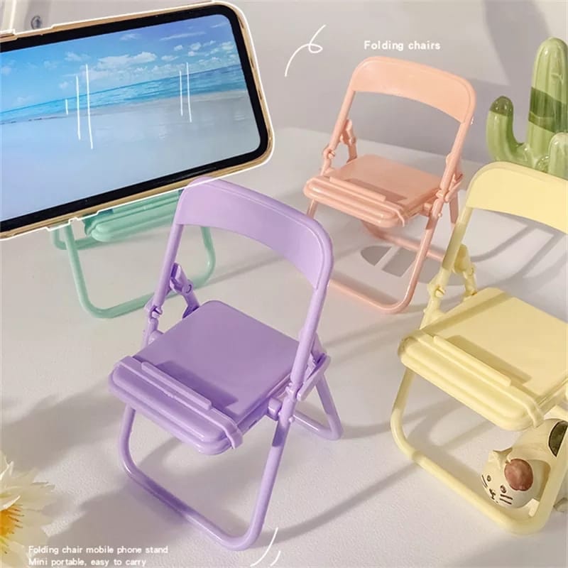 Cute Chair Phone Holder Stand  - đánh giá và giá Desk Accessories