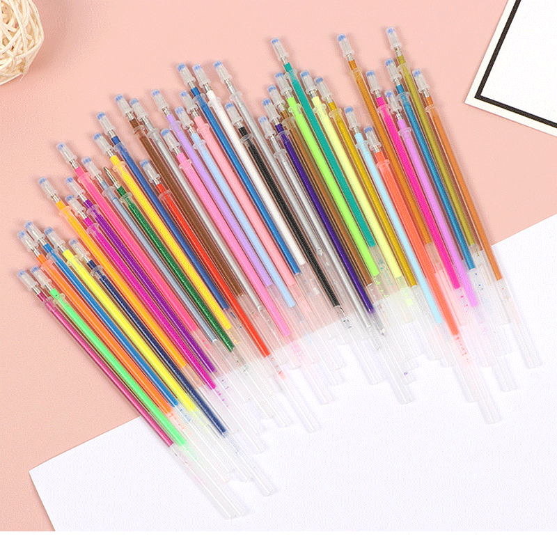 Gel Pen Refills Set 12/100 Col - đánh giá và giá Pastel Highlighter Set Double Ended