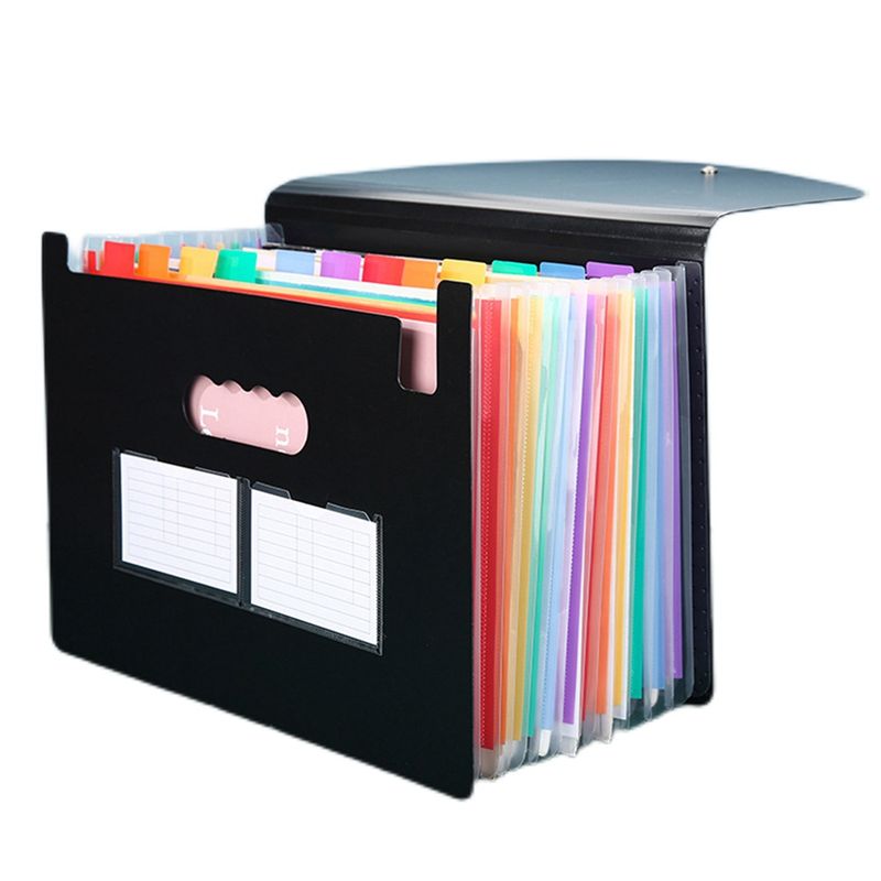 1 Piece 13 Pockets Expanding F - đánh giá và giá Expandable Accordion File Folder 13 Pockets