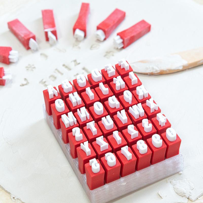 Christmas Style Alphabet Clay  - đánh giá và giá Writing Tools